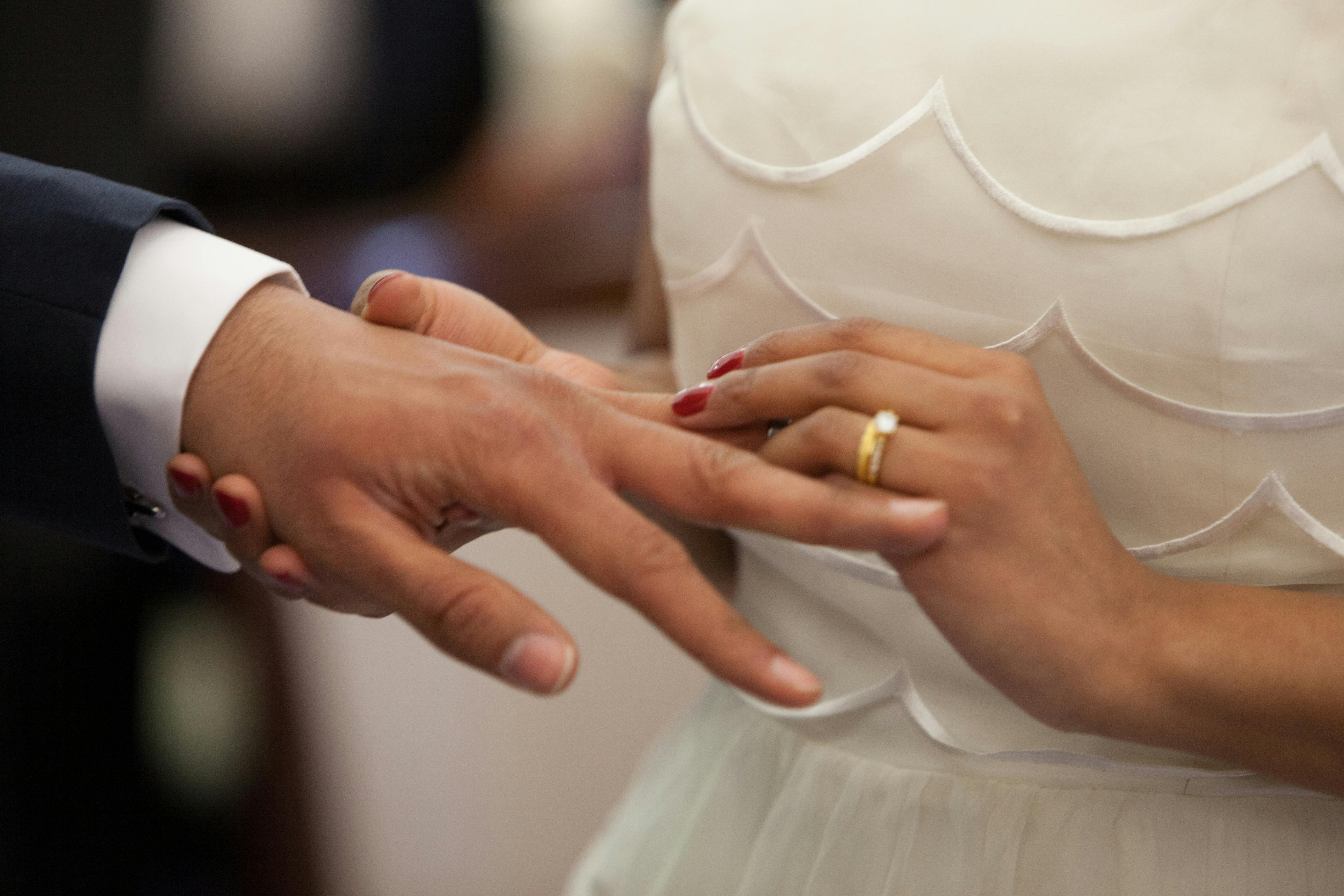 Wedding ring ceremony